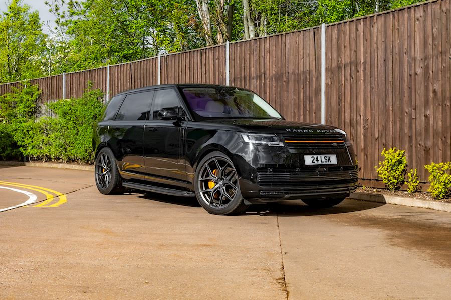 Range Rover SV installed with Vossen HF-5 wheels