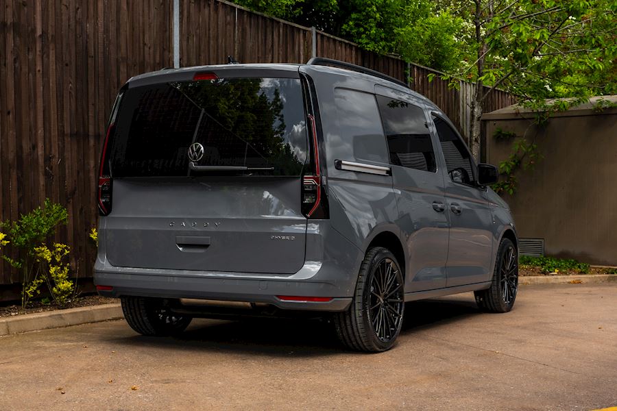 Volkswagen Caddy eHybrid installed with Vossen HFX-4 wheels