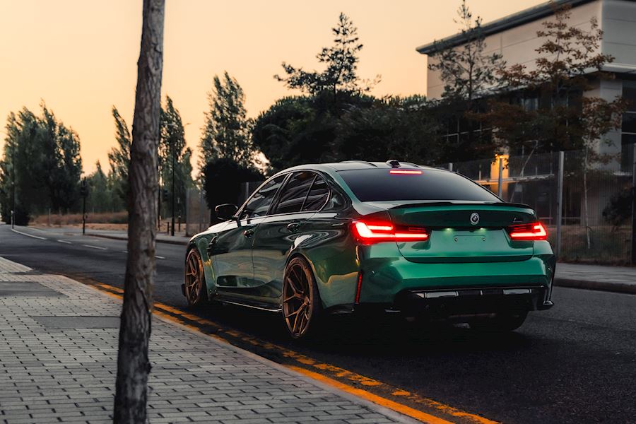 BMW M3 G80 on Vossen HF-5 wheels