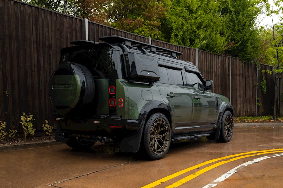 Land Rover Defender 110 on Vossen HFX-1 wheels