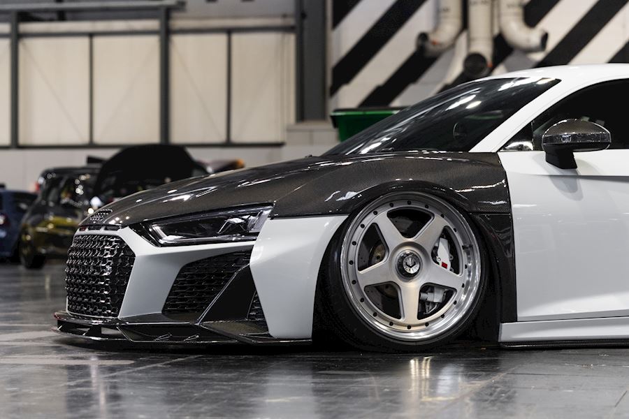 Audi R8 installed with Vossen GEN-01 (3-Piece) wheels