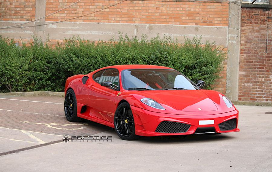 Ferrari F430 Scuderia installed with HRE P104 forged wheels