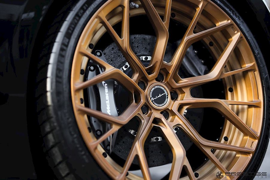 McLaren 570s installed with Brixton Forged PF10 Duo Series forged alloy wheels