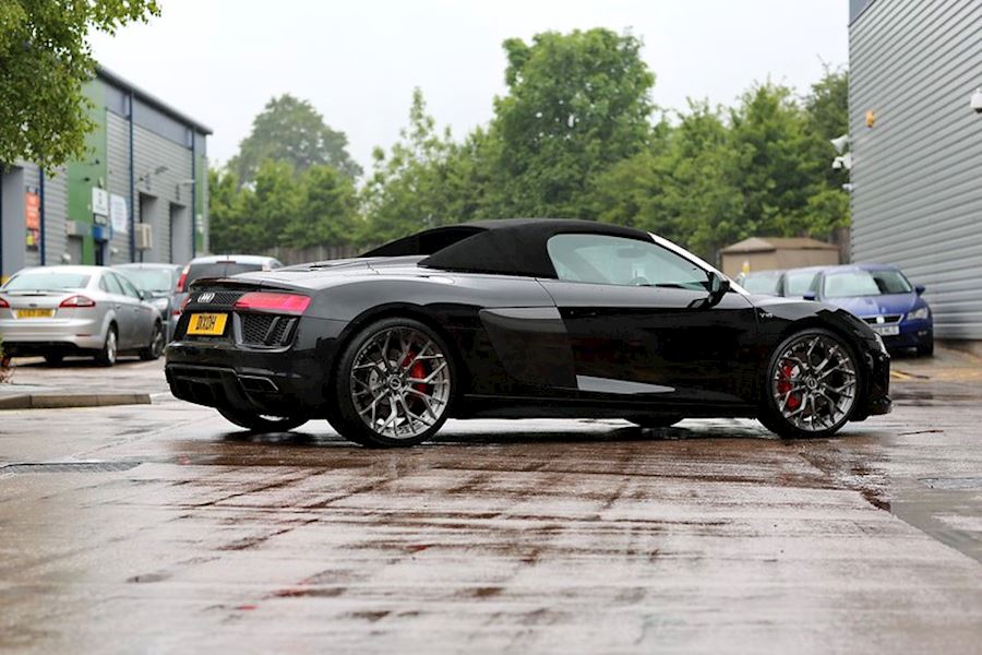 Audi R8 V10 Spyder installed with Brixton Forged PF10 Duo
