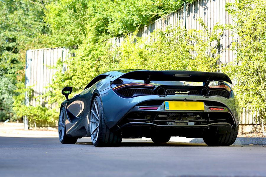 McLaren 720s installed with ANRKY AN23 forged wheels