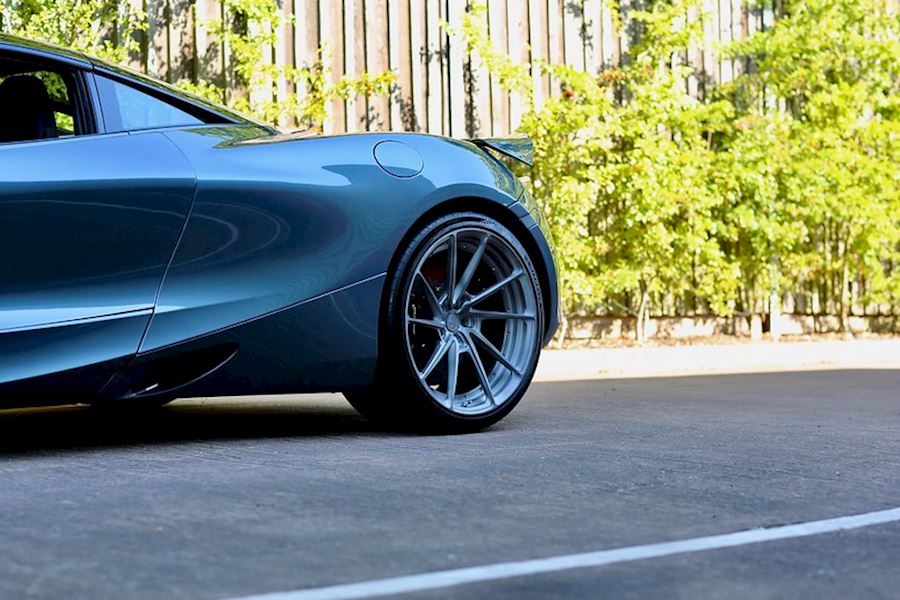 McLaren 720s installed with ANRKY AN23 forged wheels