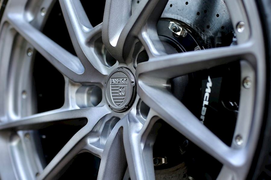 McLaren 720s installed with ANRKY AN23 forged wheels