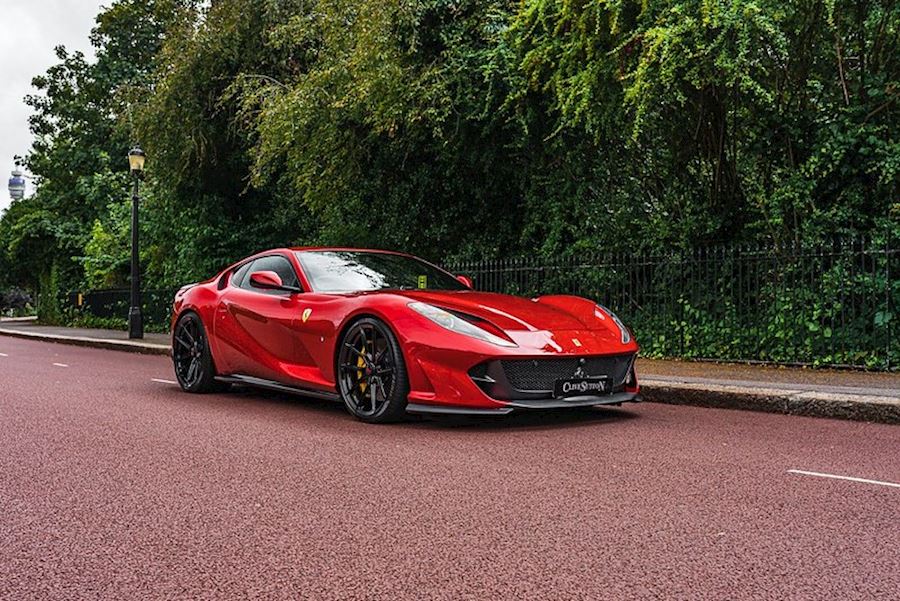 Ferrari 812 Superfast installed with Vossen x Novitec NF10 forged alloy wheels