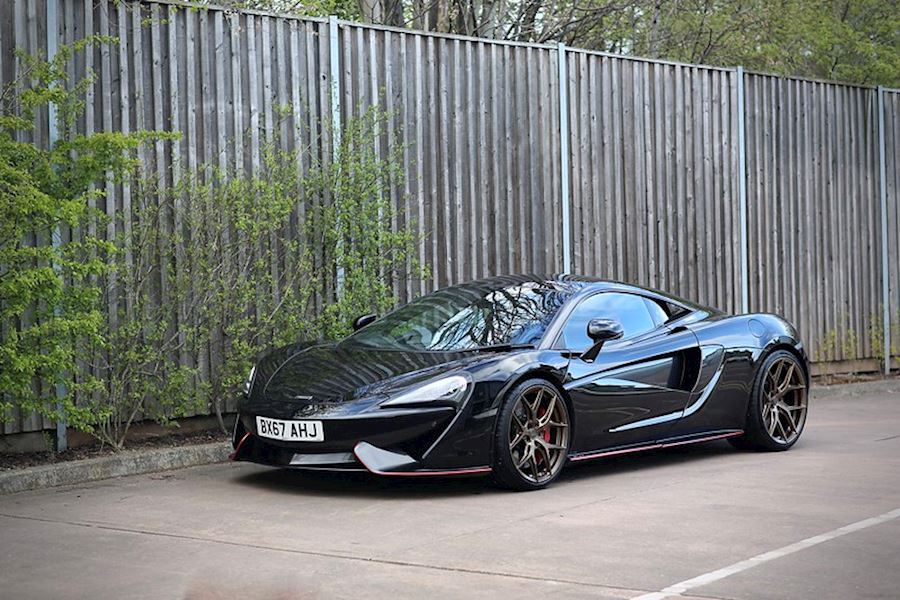 McLaren 570s installed with Vossen HF-5 Satin Bronze 20x9 21x12