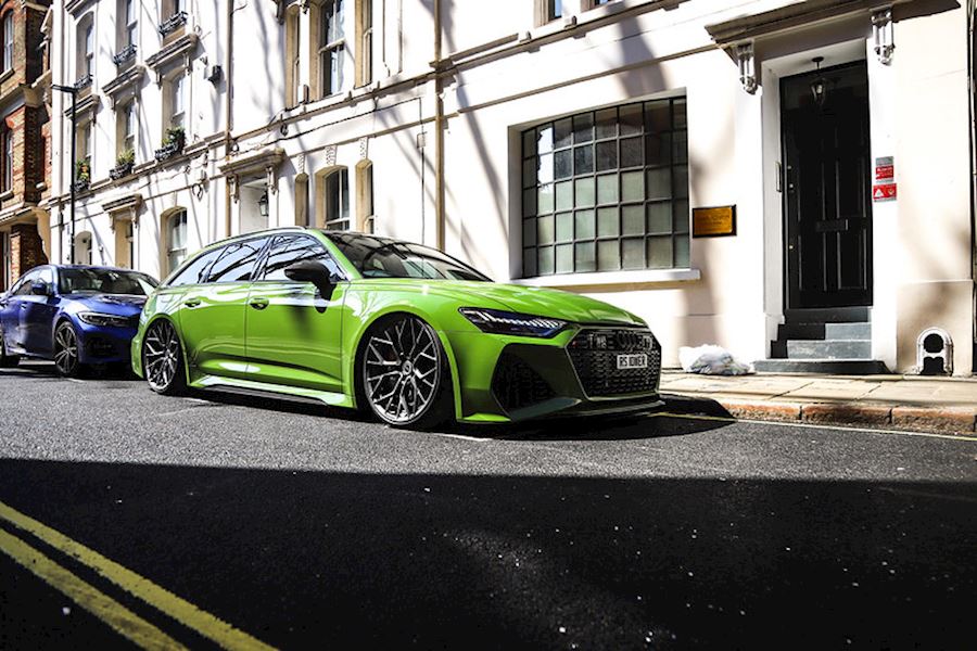 Audi RS6 C8 installed with Brixton Forged PF10 duo series