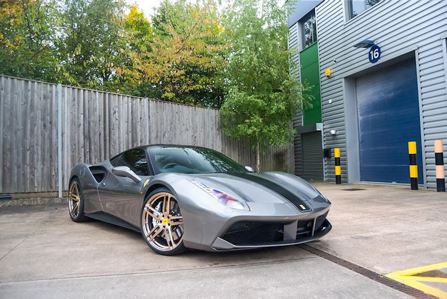 Ferrari 488 GTB installed with Vossen Forged HC-1