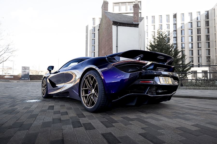 McLaren 720s installed with HRE R101lw in Satin Bronze