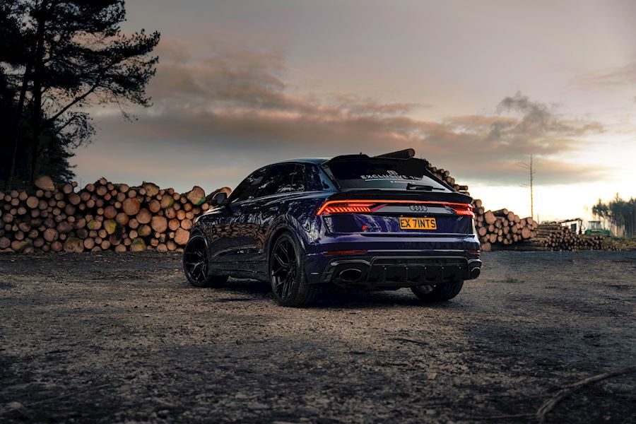 Audi RSQ8 installed with Vossen HF-5 alloy wheels 