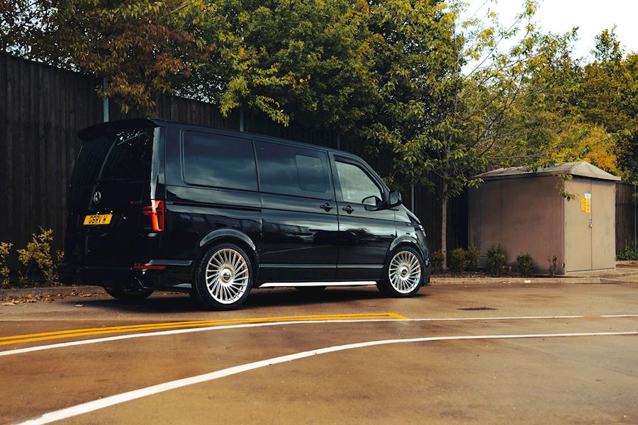 VW T6 Transporter installed with Vossen Forged S17-13T alloy wheels