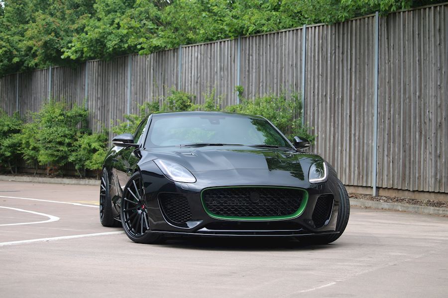 Jaguar F-Type R installed with Vossen Forged VPS-305