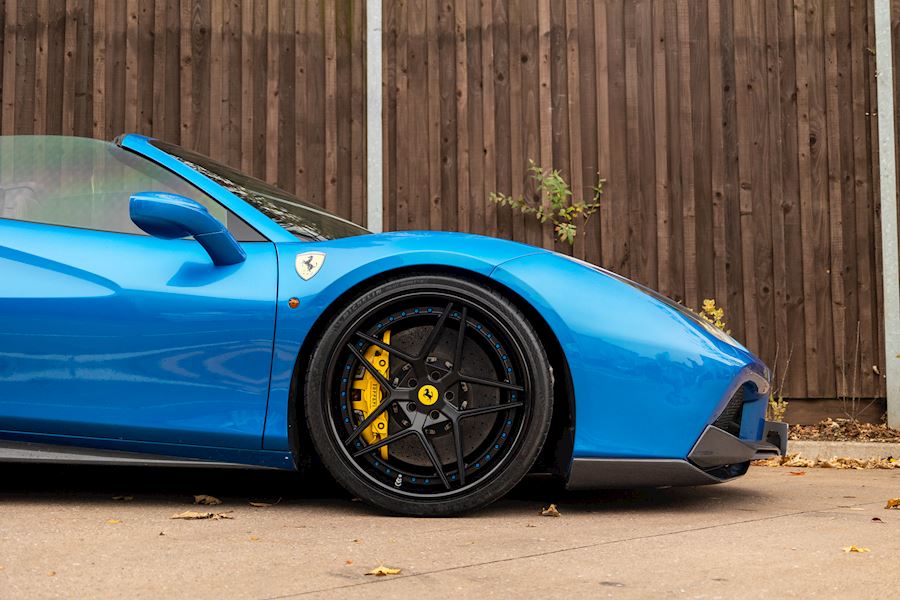 Ferrari 488 Spider installed with AG Luxury AGL42 3 piece 