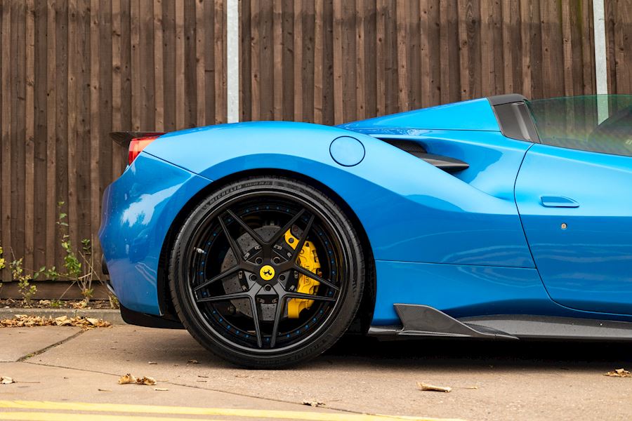 Ferrari 488 Spider installed with AG Luxury AGL42 3 piece 