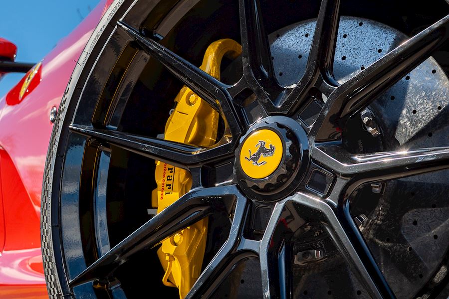 Ferrari 812 Superfast Installed with Vossen x Novitec NF10 wheels finished in Gloss Black 21x10 22x12.5