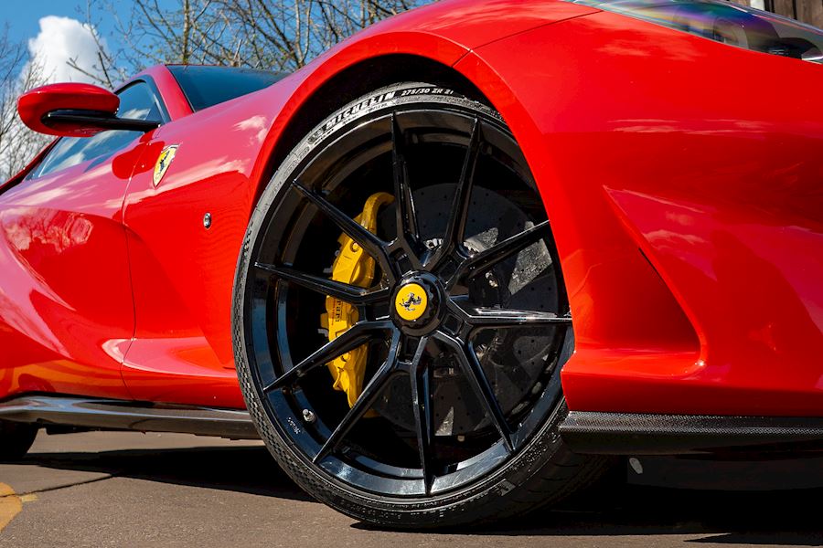 Ferrari 812 Superfast Installed with Vossen x Novitec NF10 wheels finished in Gloss Black 21x10 22x12.5