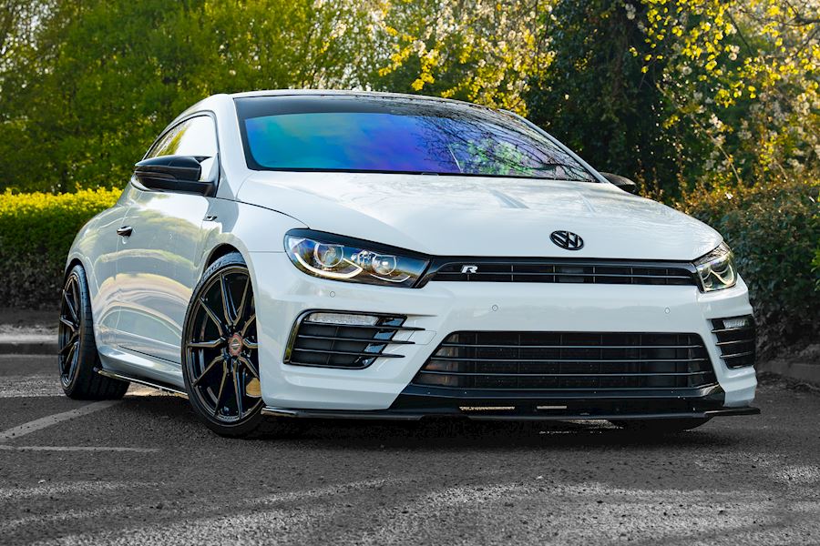 Volkswagen Scirocco Installed with Vossen HF-3 finished in Gloss Black 19x8.5 19x9.5