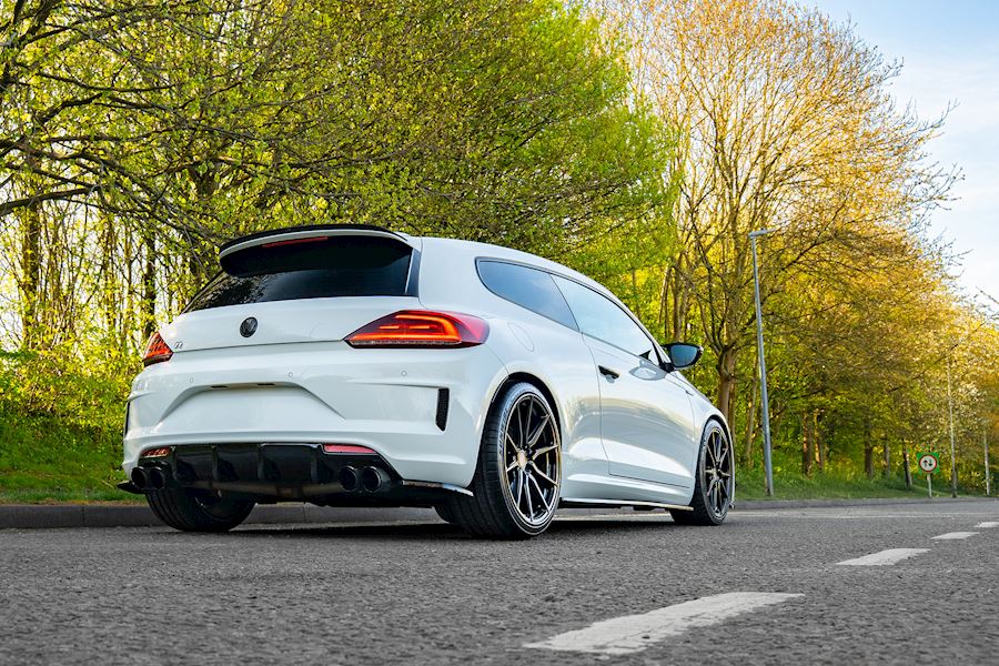 Volkswagen Scirocco Installed with Vossen HF-3 finished in Gloss Black 19x8.5 19x9.5