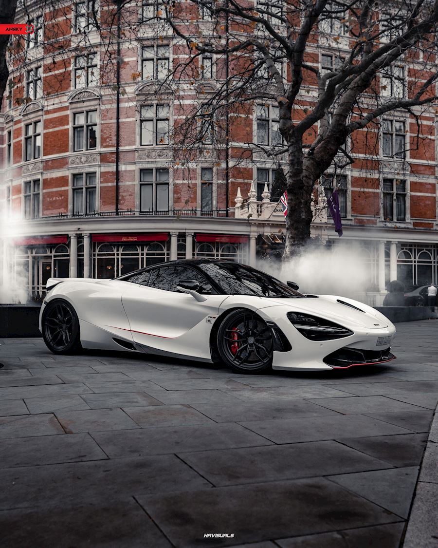 McLaren 720s installed with ANRKY AN11 alloy wheels