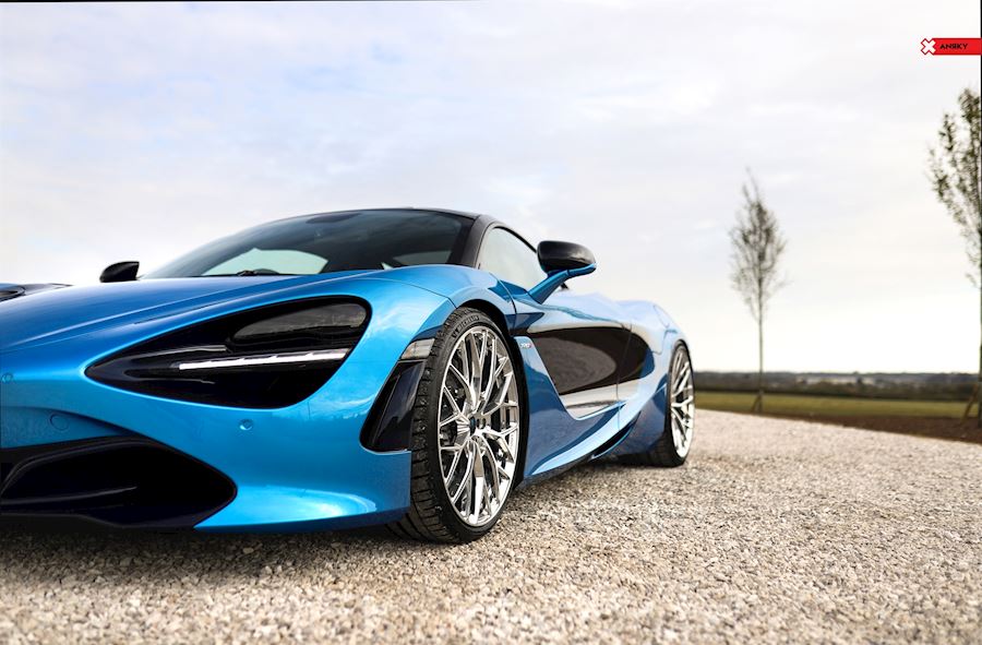 McLaren 720s installed with ANRKY AN10 alloy wheels