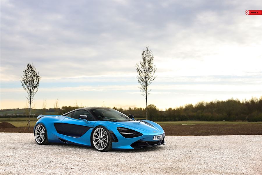 McLaren 720s installed with ANRKY AN10 alloy wheels