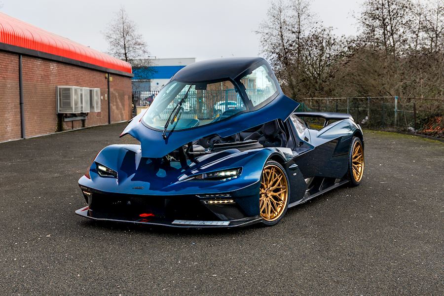 KTM X-Bow GT-XR installed with Vossen VPS-4 (3-Piece) wheels finished in Matte Brickell Bronze 20x9 21x12