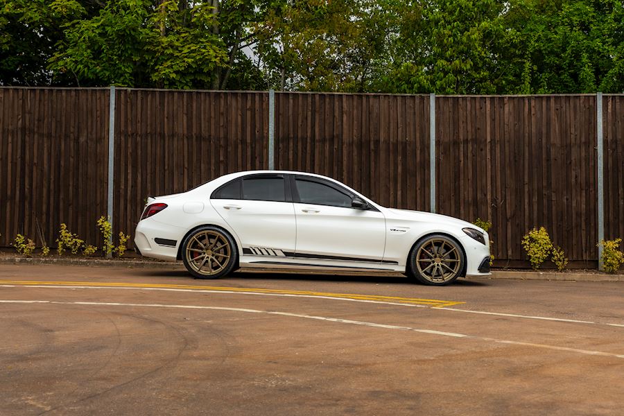 Mercedes C63S installed with Bola FLK wheels