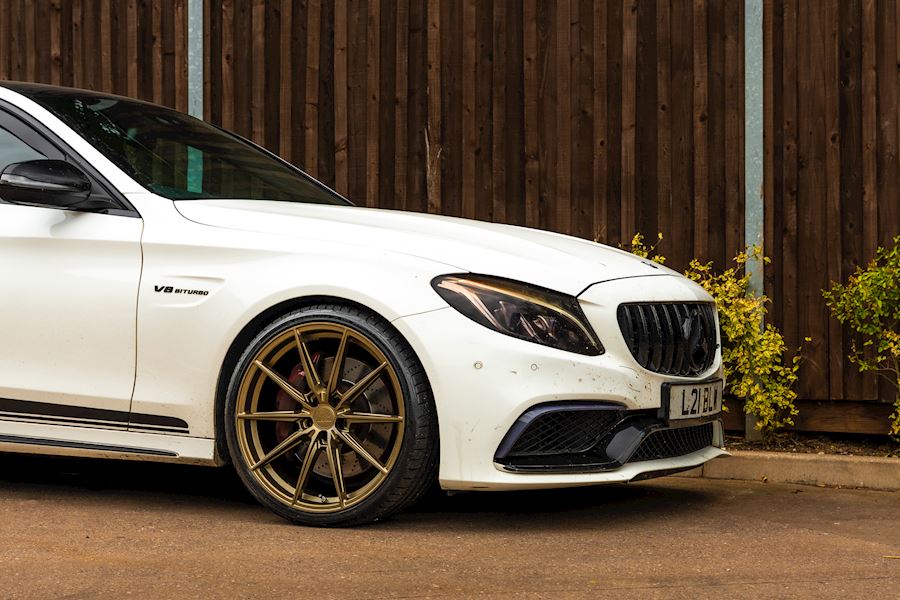 Mercedes C63S installed with Bola FLK wheels