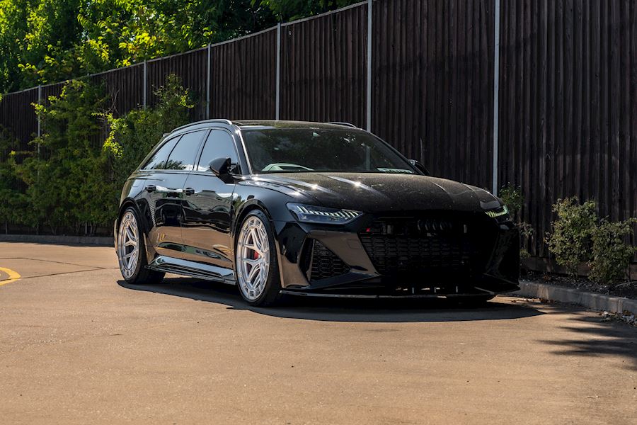 Audi RS6 installed with Vossen HFX-1 wheels