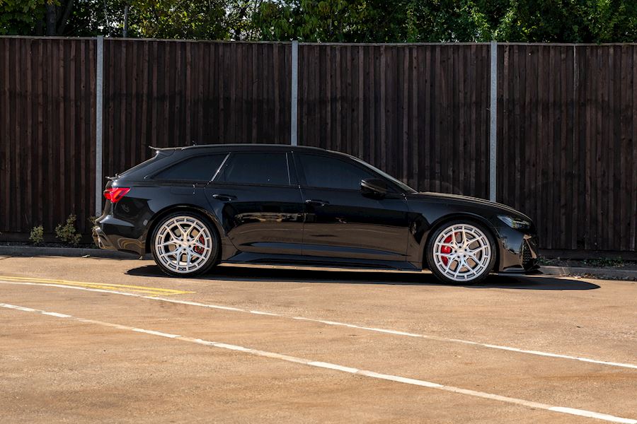 Audi RS6 installed with Vossen HFX-1 wheels