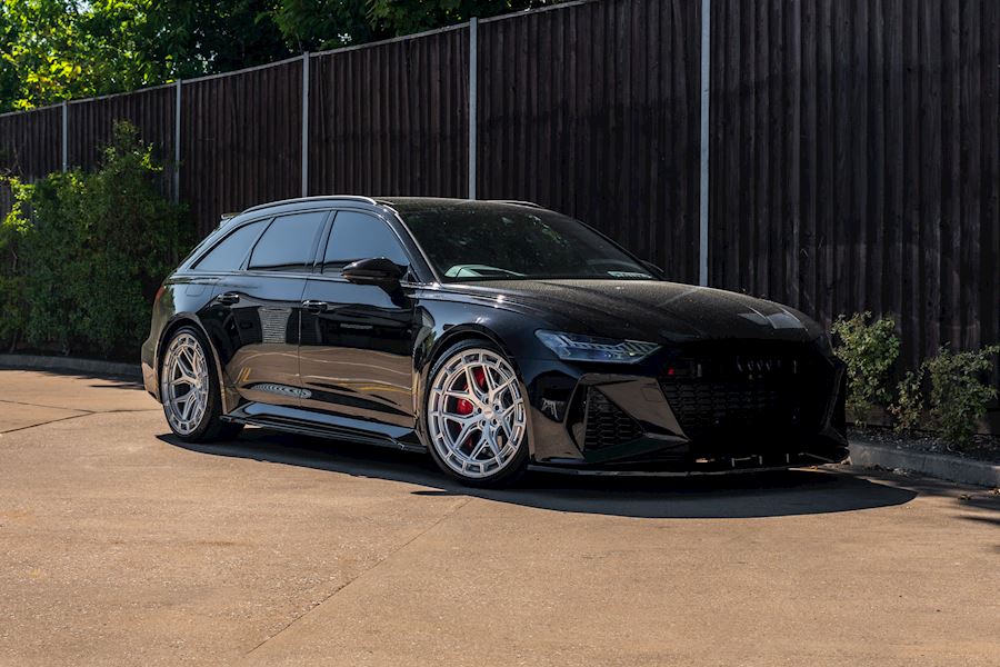 Audi RS6 installed with Vossen HFX-1 wheels