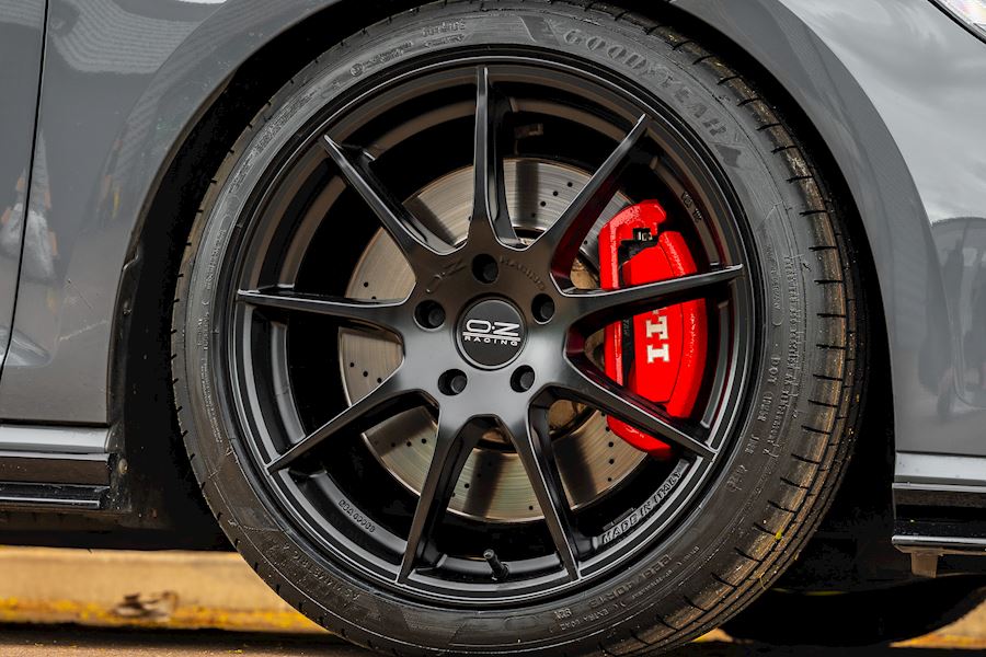 Volkswagen Golf GTI TCR installed with OZ Racing Omnia wheels finished in Satin Black 18x8