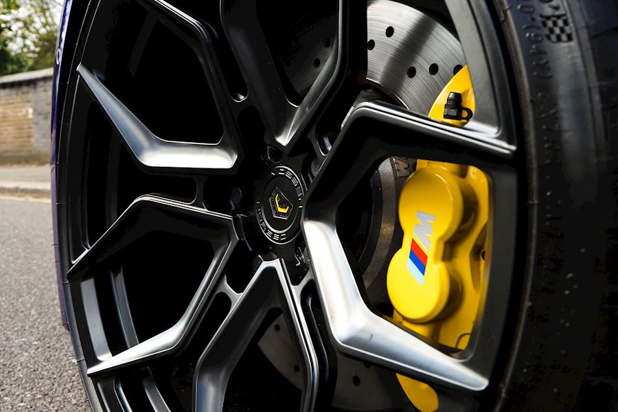 BMW M4 CAB installed with Vossen Forged EVO 3 wheels finished in Satin Black 20x9.5 20x11