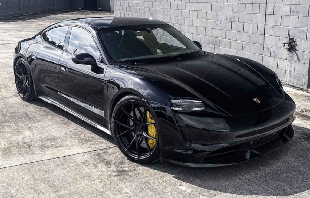 Porsche Taycan Turbo S : Vossen x Champion RS74 Forged wheels