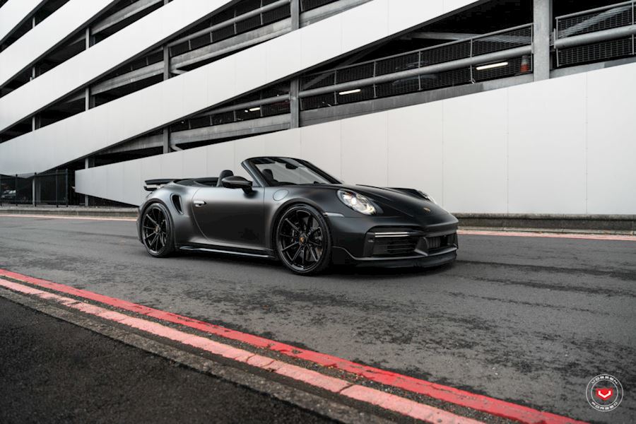 Porsche 992 Turbo S installed with Vossen x Champion RS92 wheels