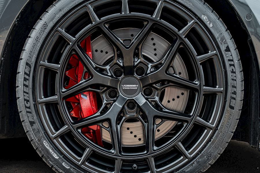 BMW M3 G81 Touring Installed with Vossen HFX-1 wheels finished in Satin Black 20x9.5 21x11