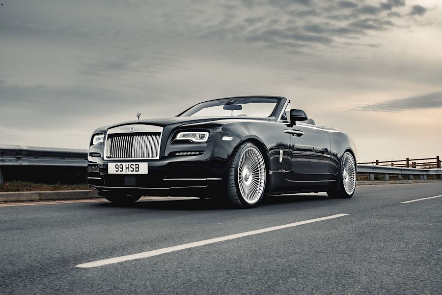 Rolls Royce Dawn installed with Vossen S17-16 wheels in Polished Brushed Gloss Clear 22x9.5 22x11