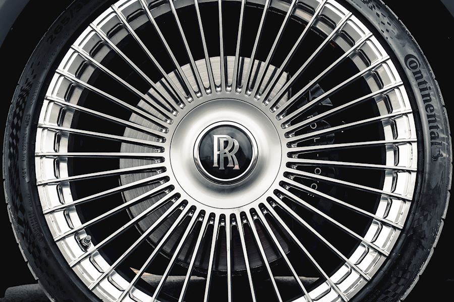 Rolls Royce Dawn installed with Vossen S17-16 wheels in Polished Brushed Gloss Clear 22x9.5 22x11