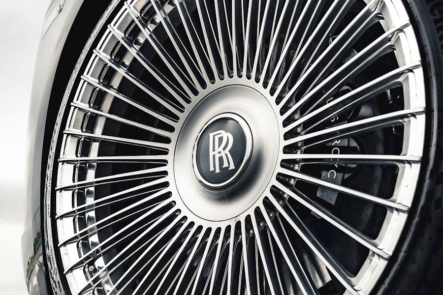 Rolls Royce Dawn installed with Vossen S17-16 wheels in Polished Brushed Gloss Clear 22x9.5 22x11