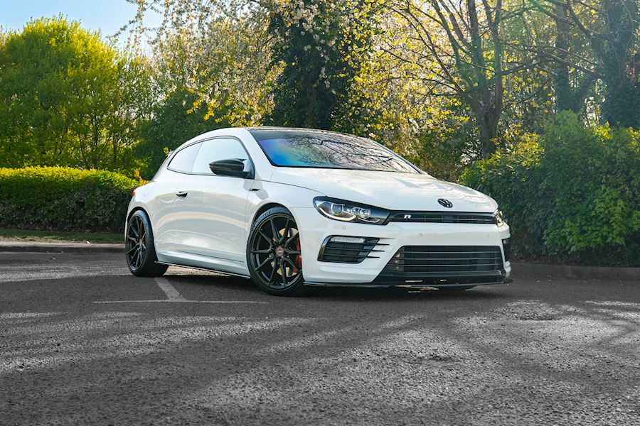 Volkswagen Scirocco Installed with Vossen HF-3 finished in Gloss Black 19x8.5 19x9.5
