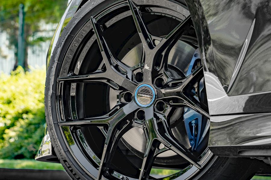 BMW M340i Installed with Vossen HF-5 finished in Gloss Black 20x10 20x10.5