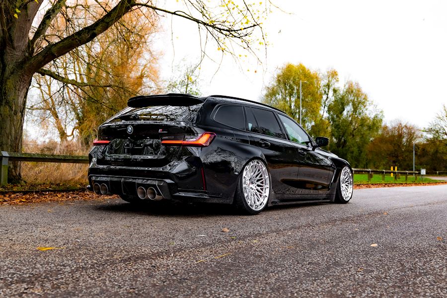 BMW G81 M3 installed with Vossen LC3-05 wheels