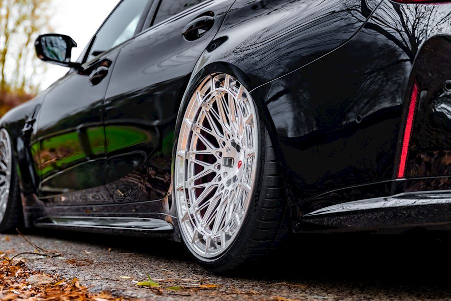 BMW G81 M3 installed with Vossen LC3-05 wheels