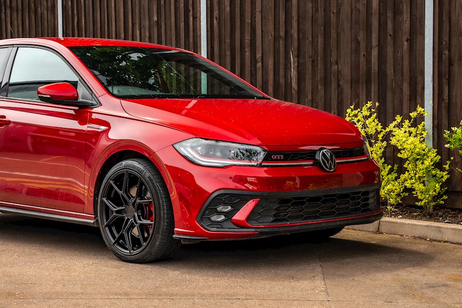 Volkswagen Golf GTI installed with Bola FLG wheels finished in Satin Black 18x8