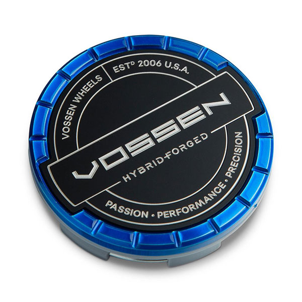 Hybrid Forged Billet Sport Cap Set For VF & HF Series Wheels Fountain Blue - Image 1