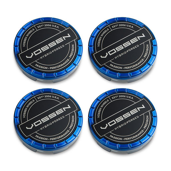 Hybrid Forged Billet Sport Cap Set For VF & HF Series Wheels Fountain Blue - Image 2