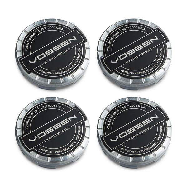 Hybrid Forged Billet Sport Cap Set For VF & HF Series Wheels Gloss Clear - Image 2